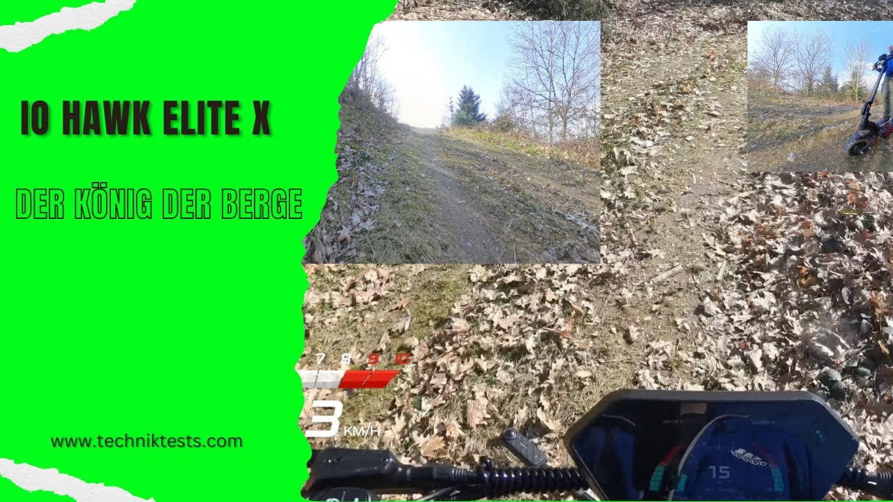 IO Hawk Elite X 2.0 – 31% Offroad Berg – Er ist der König der Berge