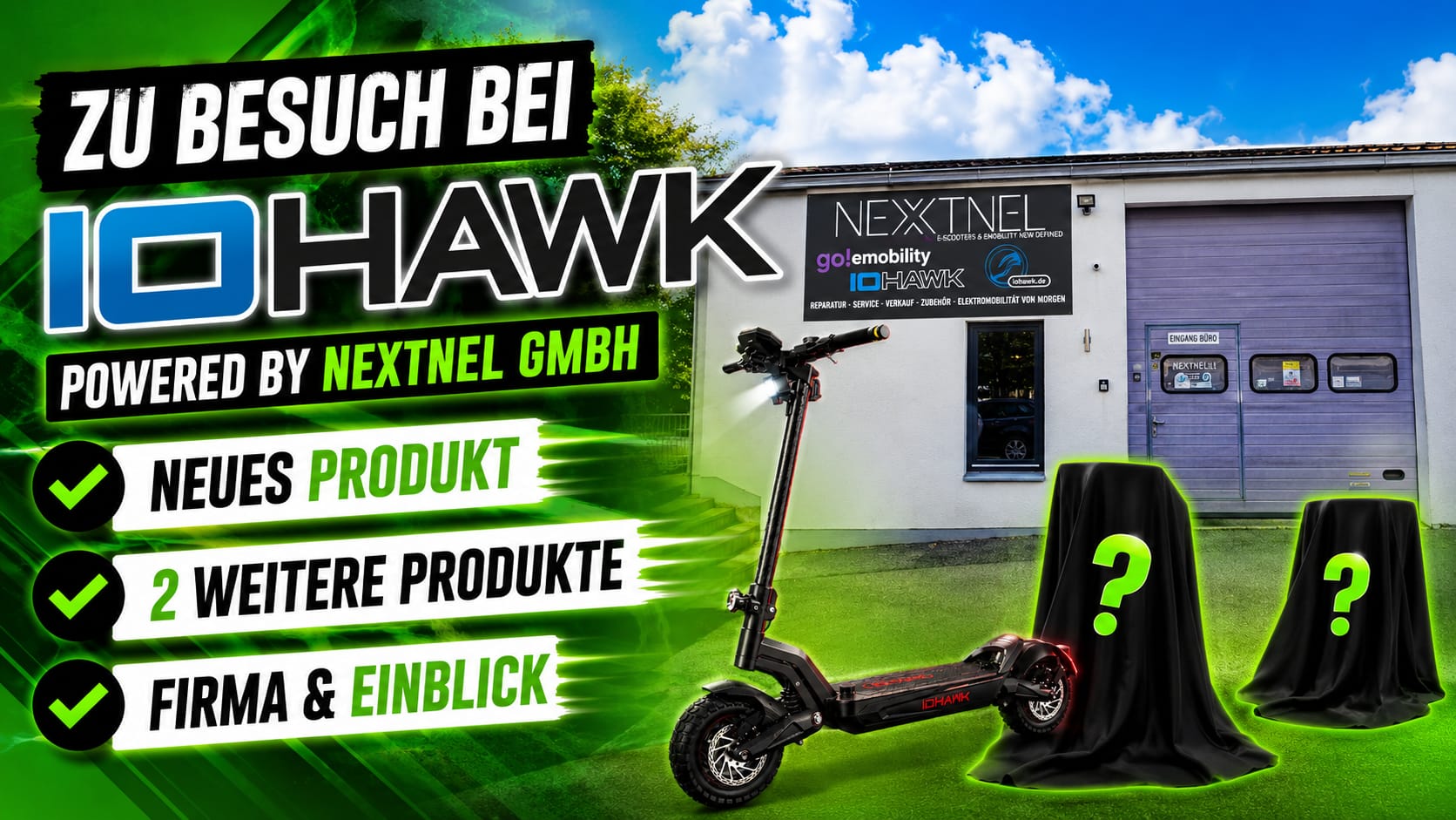 Zu Besuch bei Io Hawk powered by Nextnel GmbH – alles zum Elite X 3.0 , Mantis GT & mehr….